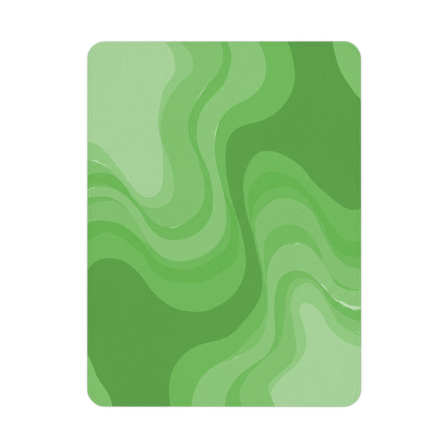 Greenie Meanie Wavey Toddler Blanket, 30" x 40"