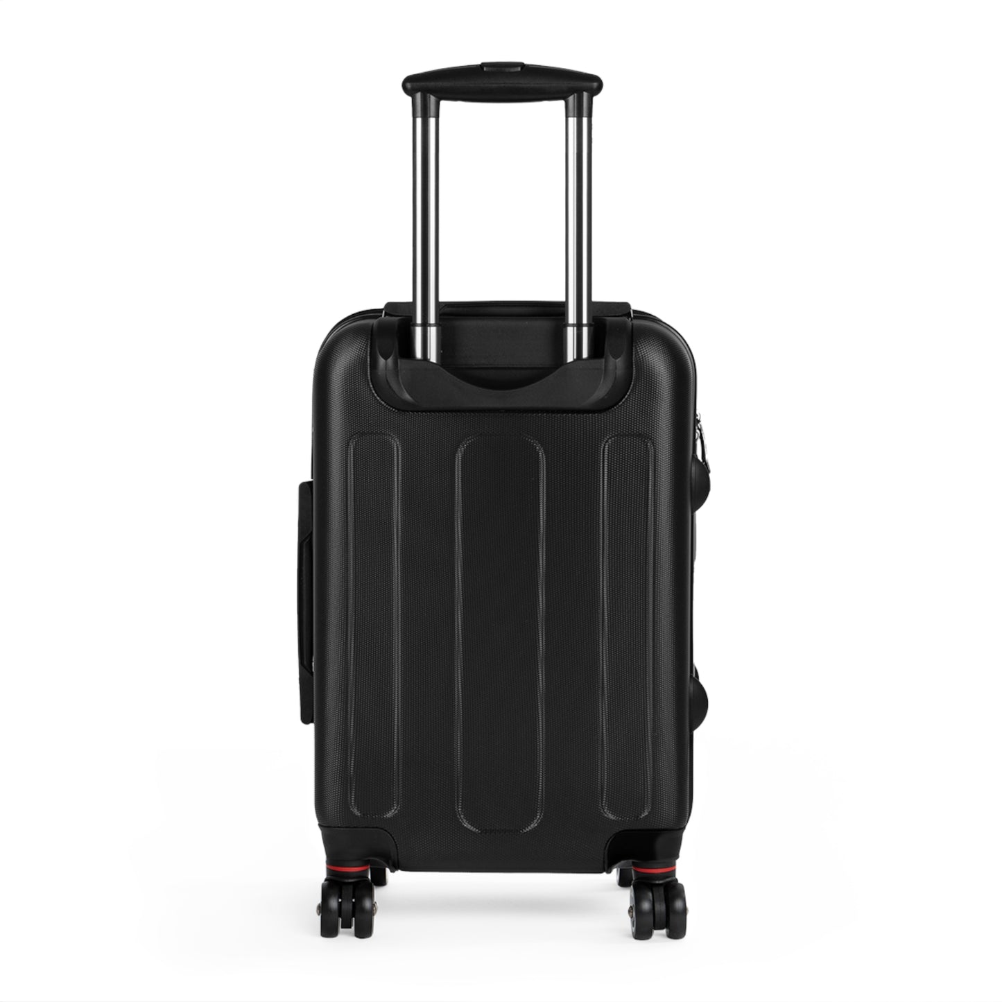 Zeta Shadow Small Suitcase with built in lock, 4 double-wheels, telescopic handle, and ABS back hard-shell