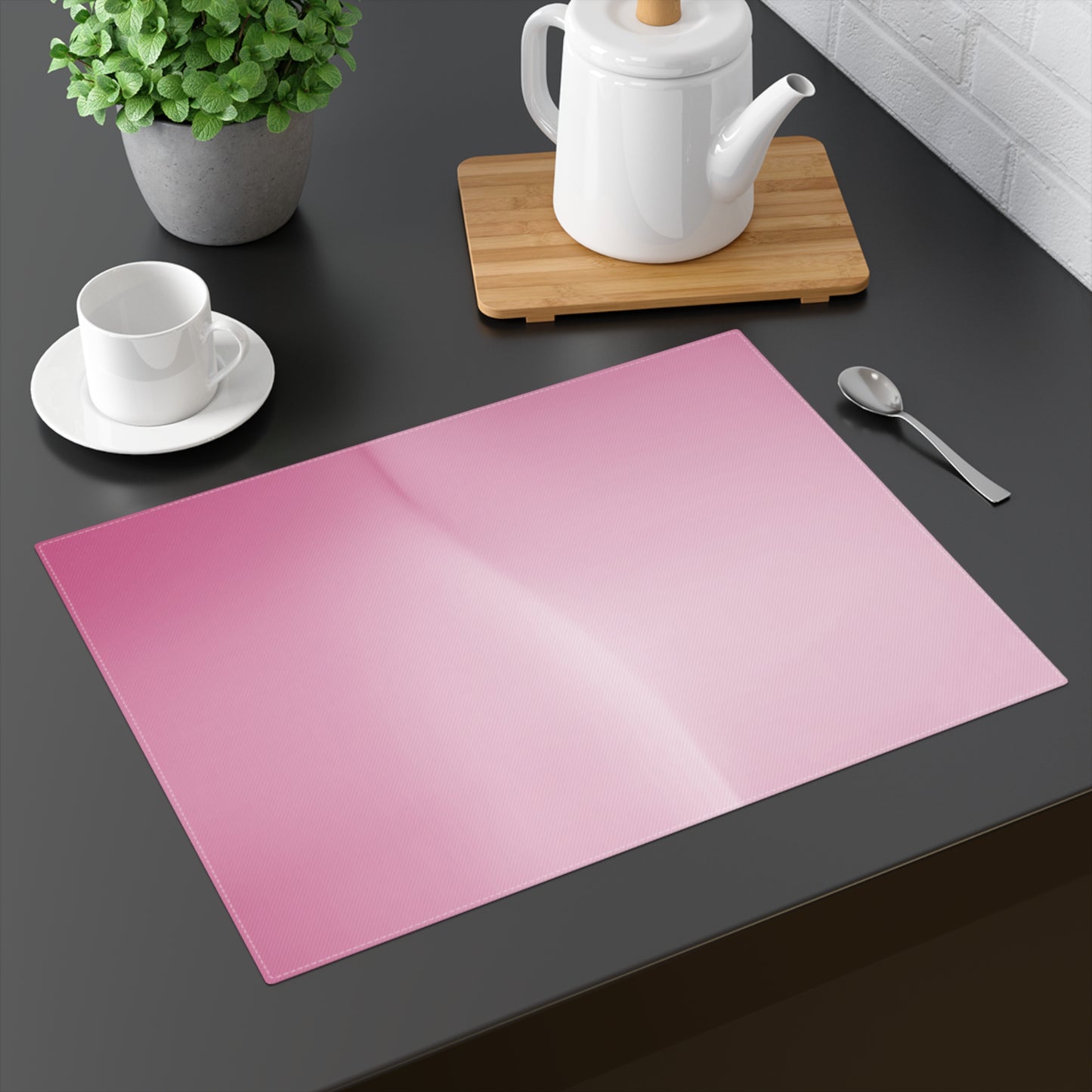 Pink Blush Fade Placemat, 1 pc
