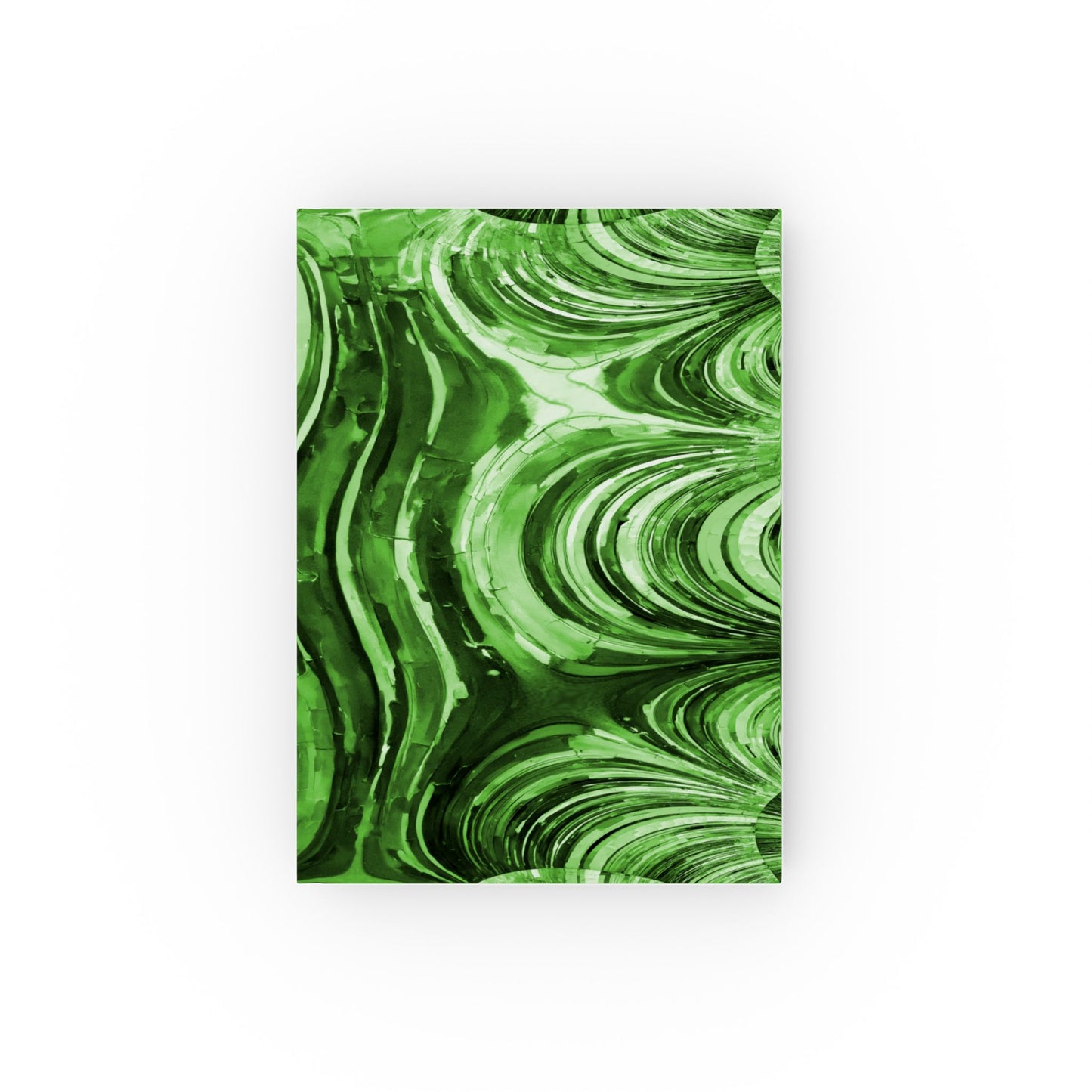 Uzi Spiral Mint Pastel 5.2" x 7.4" Hard Backed Journal with 128 blank pages