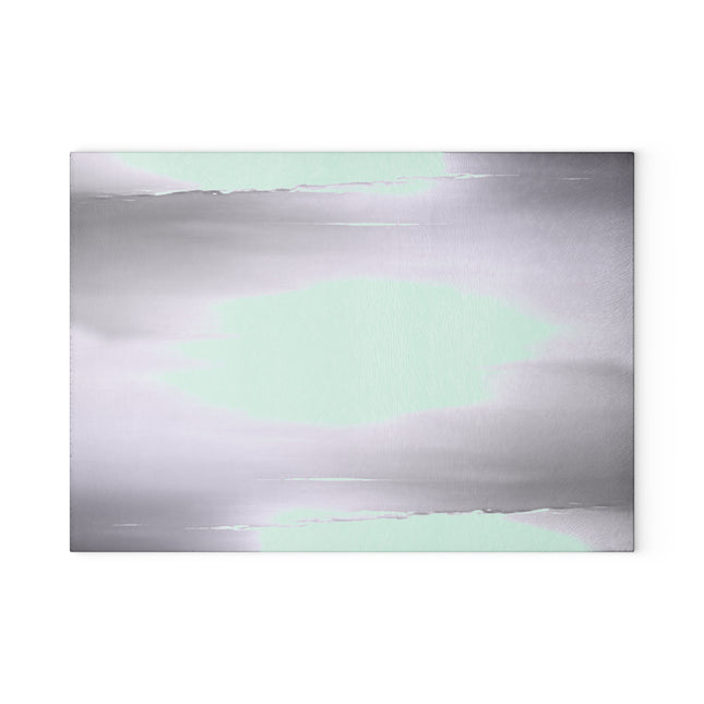 Sephia Sea Dark Fog 8" x 11" Glass Cutting Board