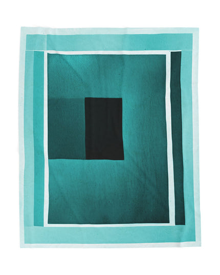 Tif Shadow Velveteen Plush Blanket, 50" x 60"