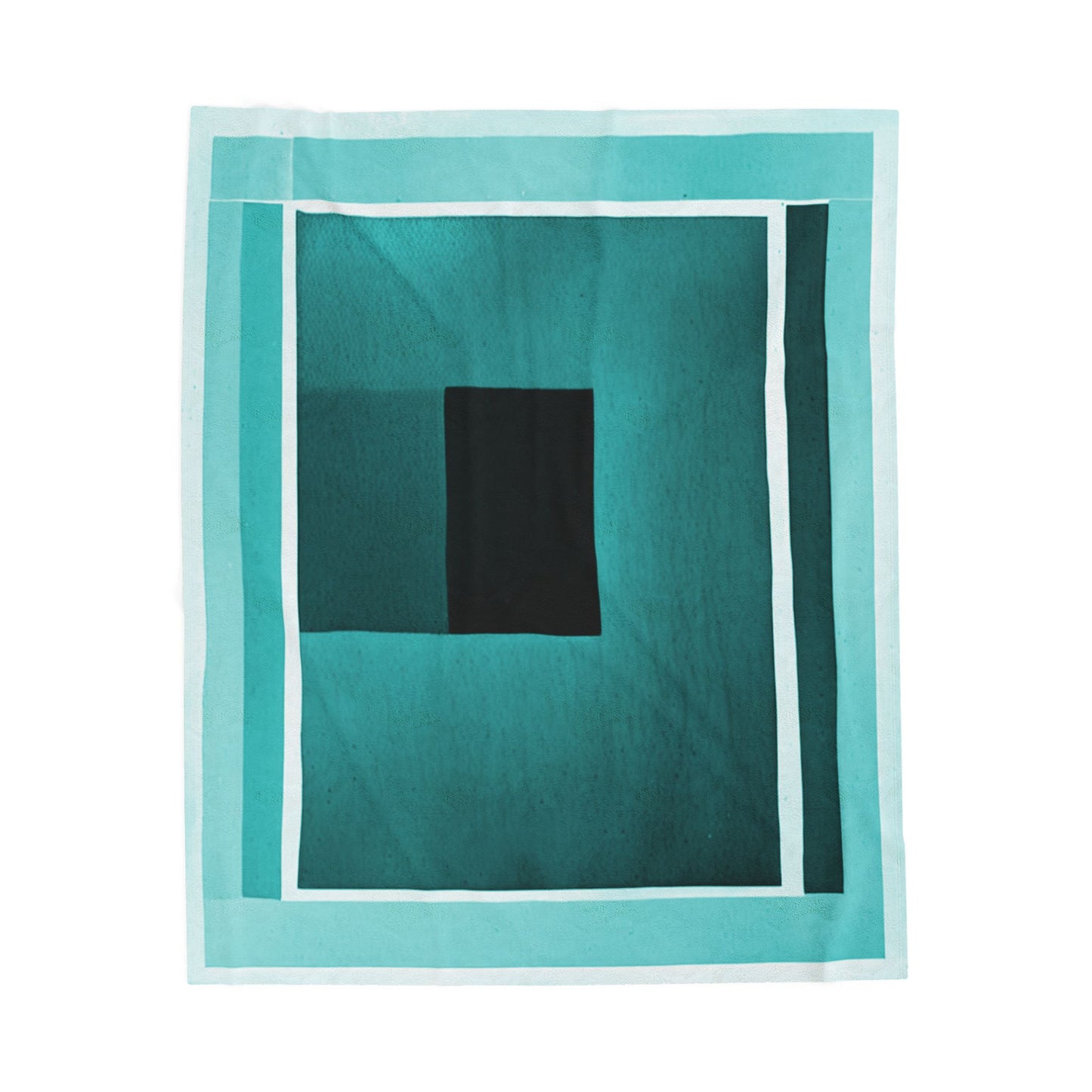 Tif Shadow Velveteen Plush Blanket, 50" x 60"