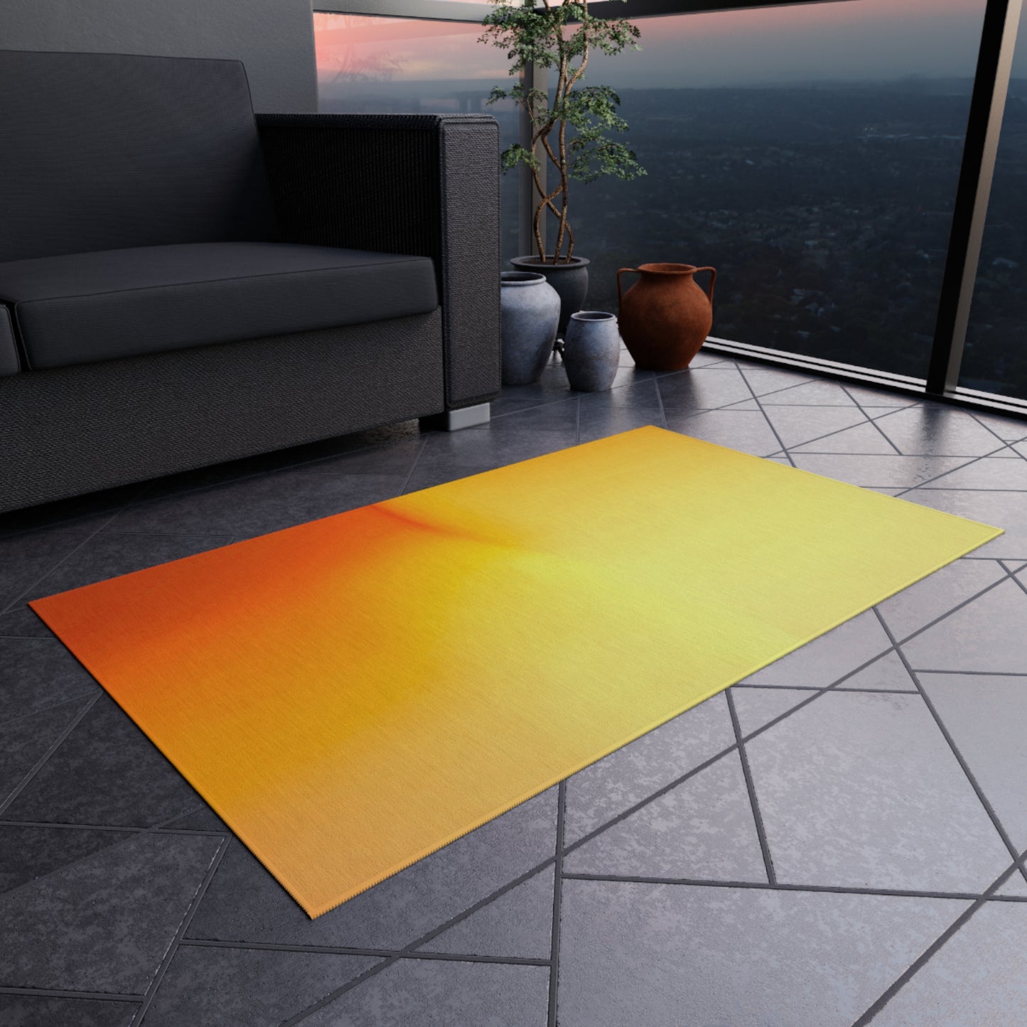 Phoenix Fade Outdoor Rug, 36" x 60"