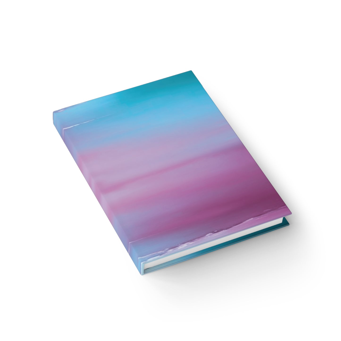 Wine Sea Blue Fog 5" x 7" Journal - 128 Blank pages
