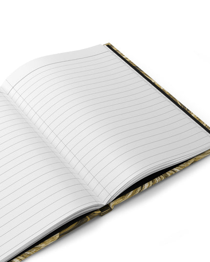 Uzi Spiral Light Brown 5.75" x 8" Hardcover Journal Matte with 150 lined pages