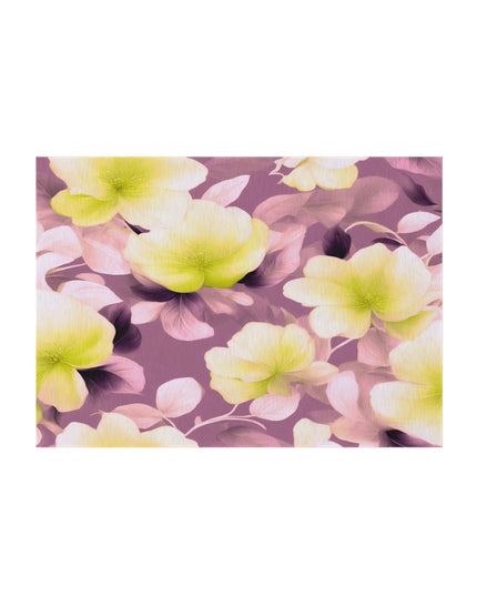 Lemon Blossom Floral Bunch Outdoor Rug, 60" x 84"