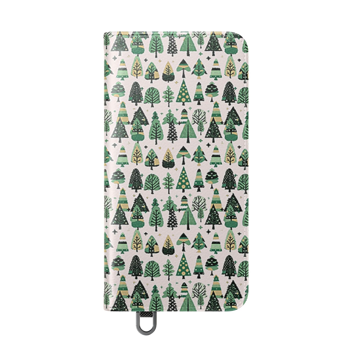 Mini Vintage Green Trees Flip Cases, Samsung Galaxy S25