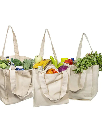 Reusable Tote Mesh Bag w/6 Internal Sleeves w/Logo.