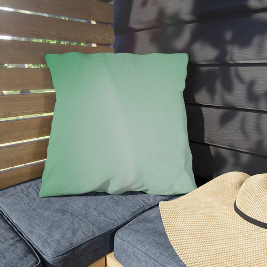 Mint Fade 20" x 20" Outdoor Pillow