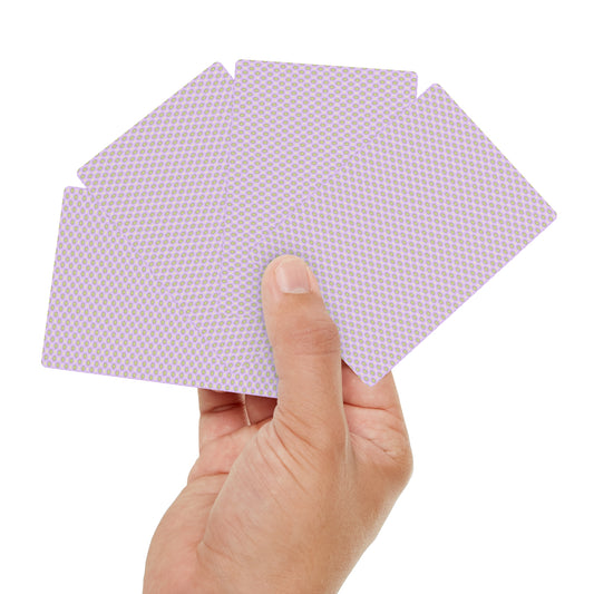 Magenta Star-crossed Bodies Poker Cards