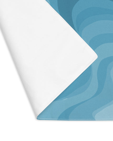 Sky Blue Wavey Placemat, 1 pc