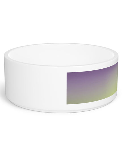 Purple Golden Fade 16 oz Pet Bowl