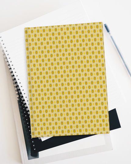 Lemongrass Star-crossed Bodies Journal - 128 Ruled Line pages - 5" x 7"
