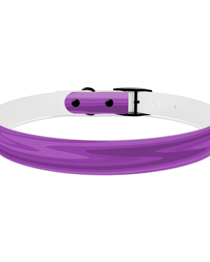 Wavey Purple Wavey Extra Large Dog Collar