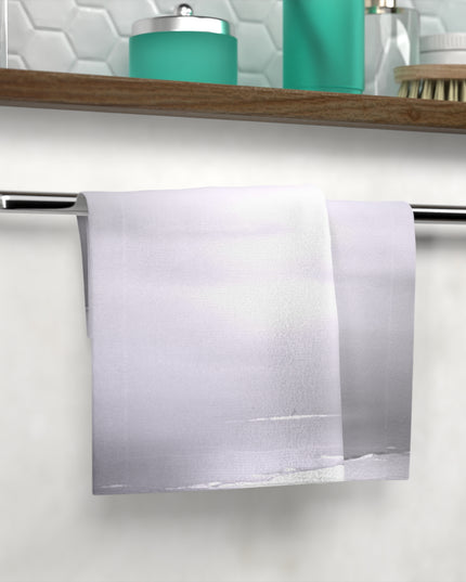 Sephia Sea Dark Fog Face Towel, 13" x 13"
