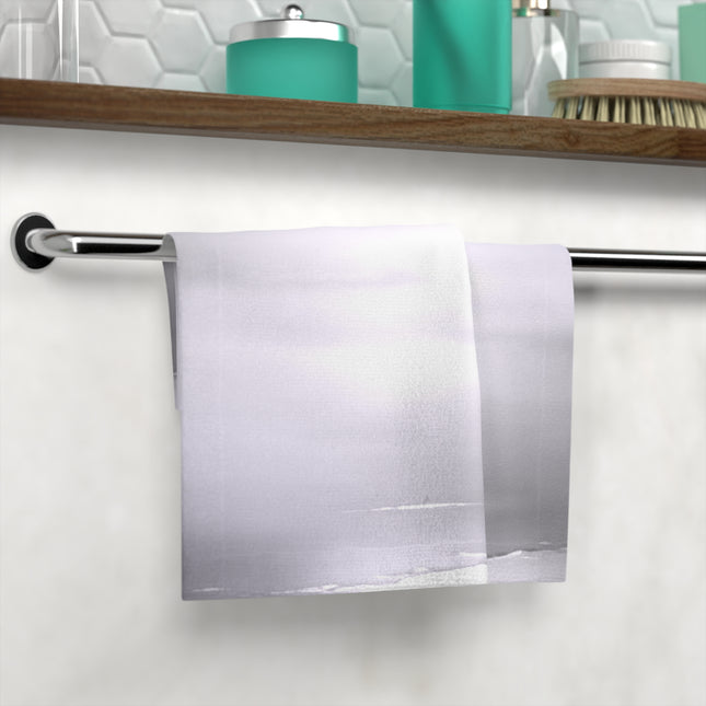 Sephia Sea Dark Fog Face Towel, 13" x 13"