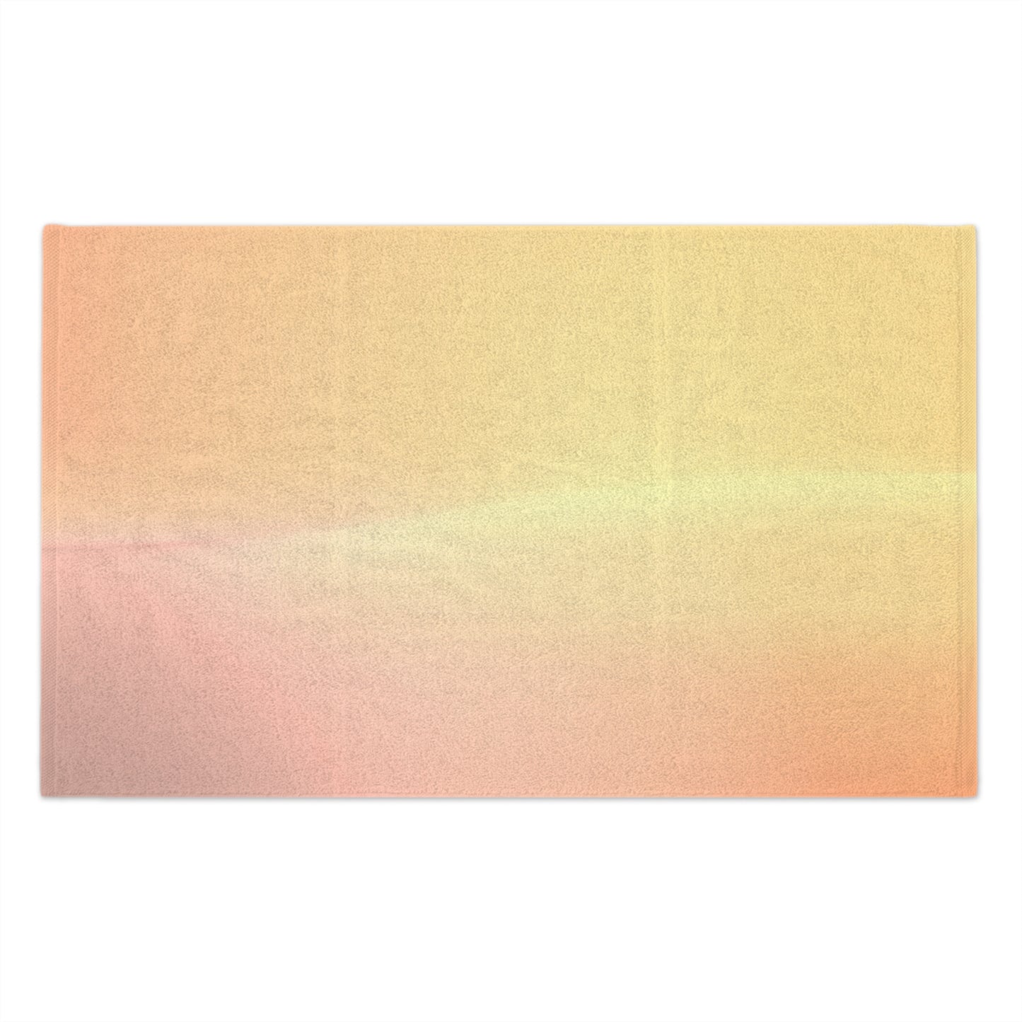 Hot Peach Fade Rally Towel, 11" x 18"