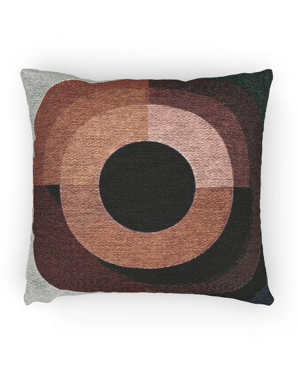 Garnet Eyepiece Woven Pillow, 17" x 18"