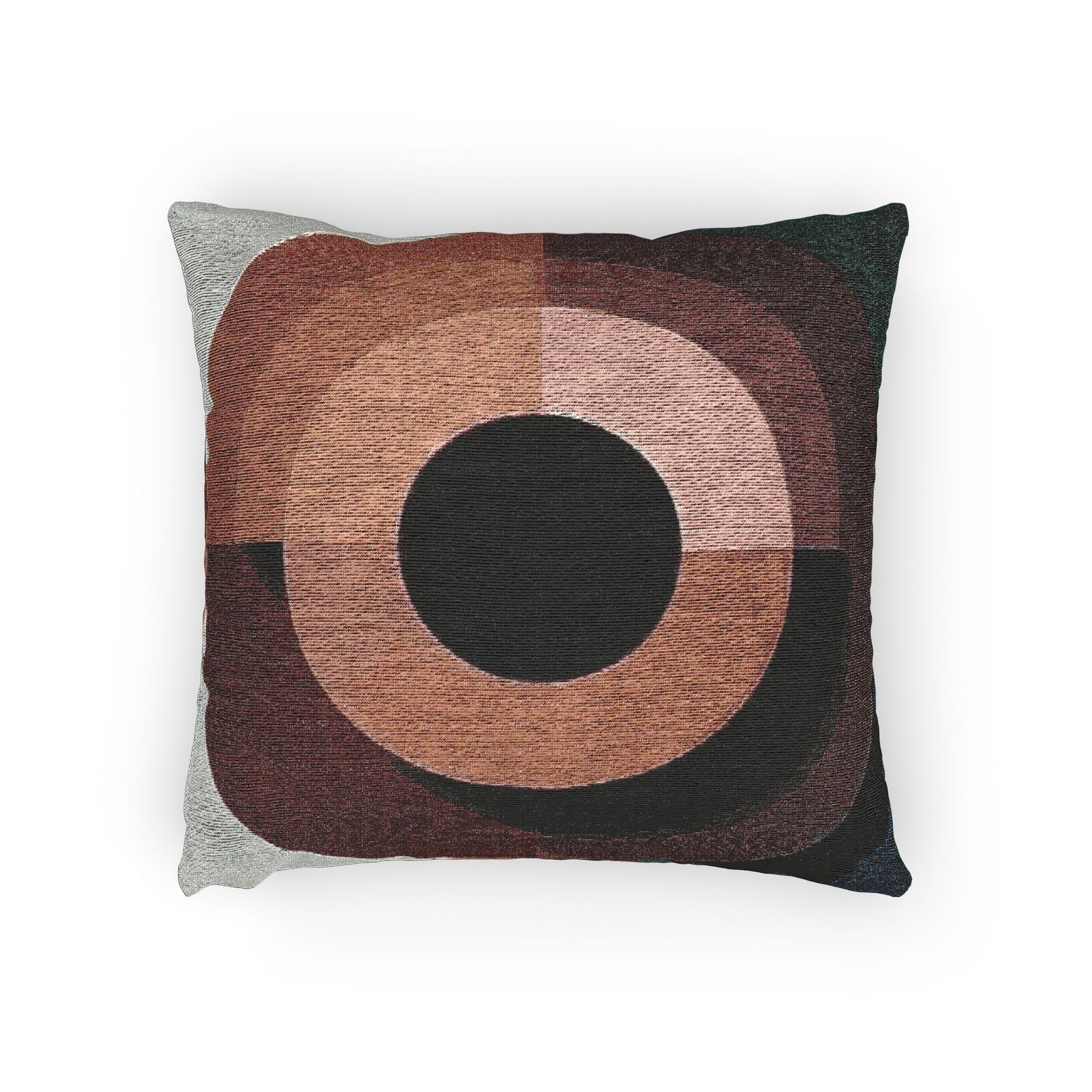 Garnet Eyepiece Woven Pillow, 17" x 18"