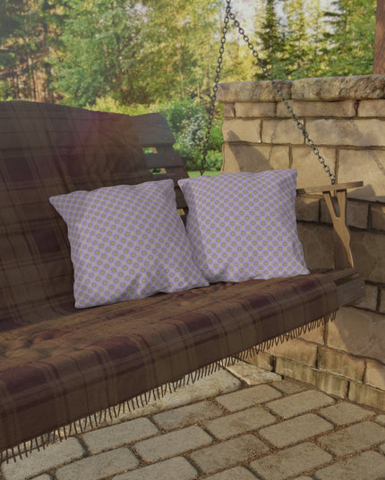 Magenta Star-crossed Bodies 16" x 16" Outdoor Pillow