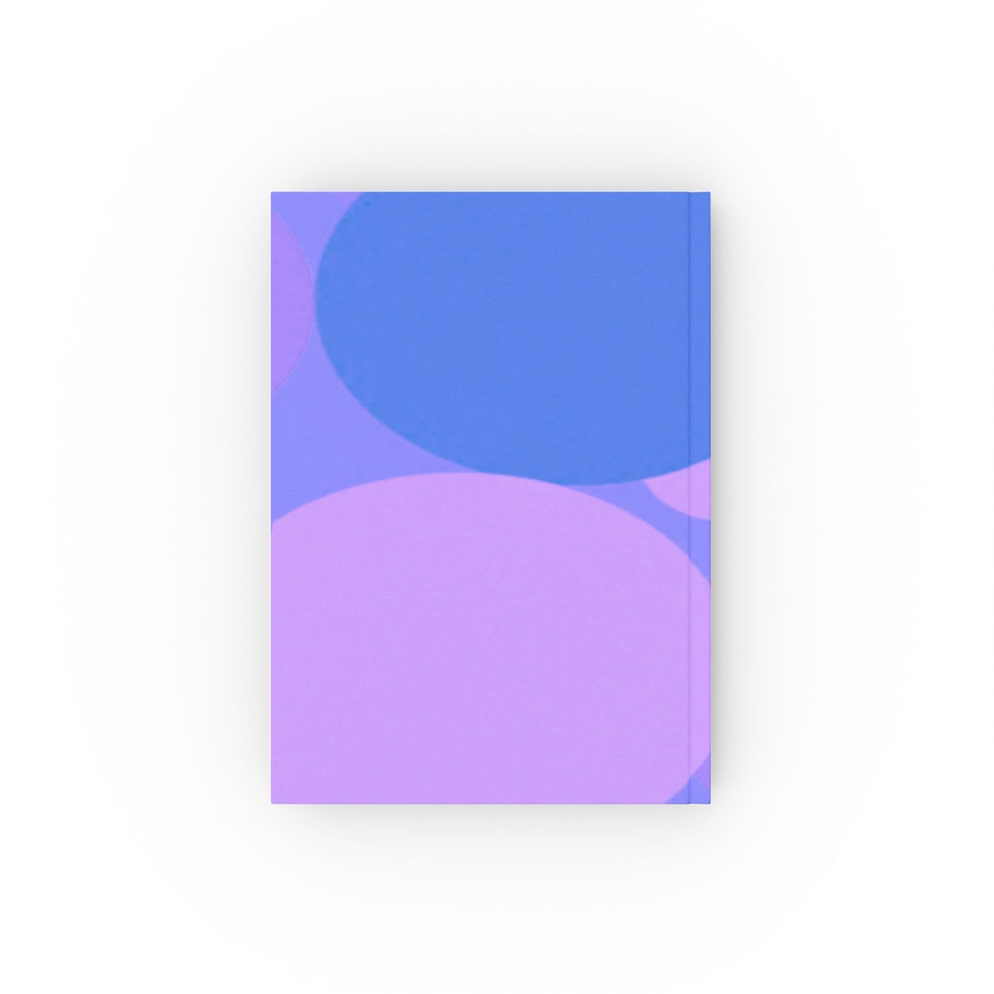 Pastel Purple Family Patches 5.2" x 7.4" Hard Backed Journal with 128 blank pages