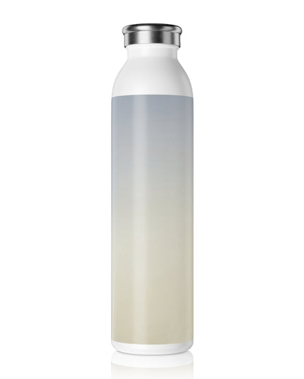 Cobalt Fade Slim Water Bottle, 20 oz White