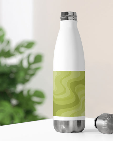 Lemon Wavey 20oz Insulated Water Bottle