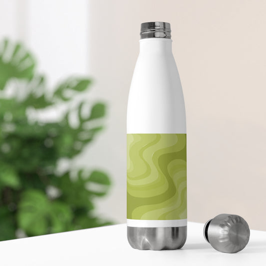 Lemon Wavey 20oz Insulated Water Bottle
