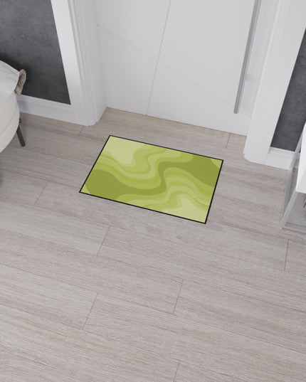 Lemon Wavey 18" x 27" Heavy Duty Floor Mat