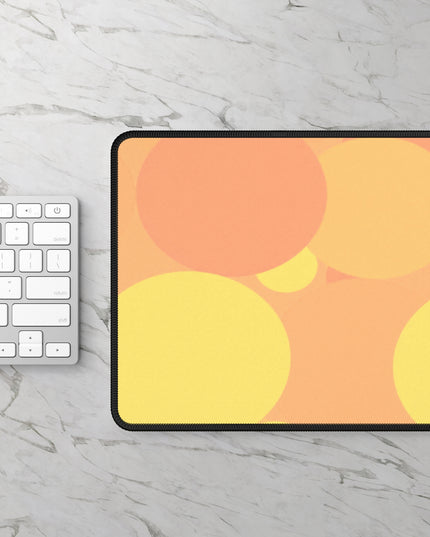 Pastel Bright Oranges Patches 9" x 7" Gaming Mouse Pad