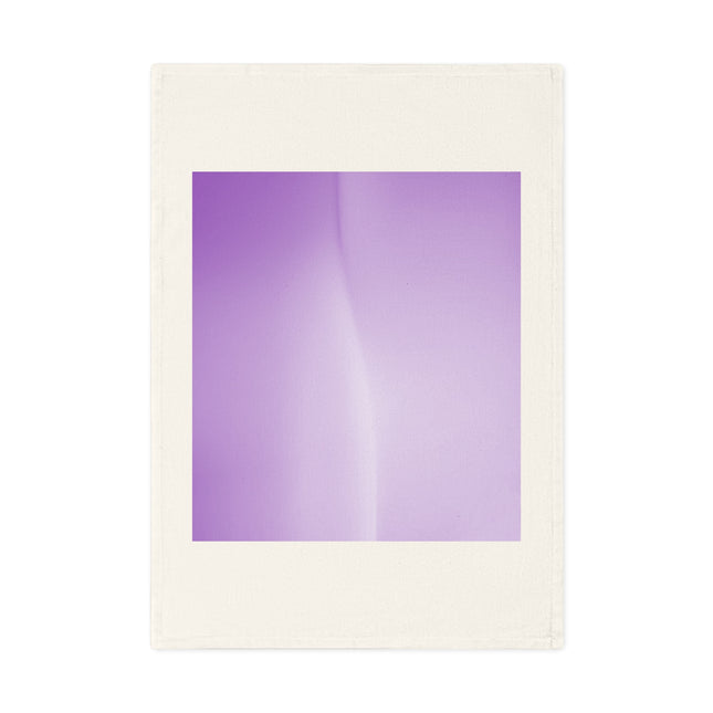 Soft Lavender Fade 19.6" x 27.5" Cotton Tea Towel