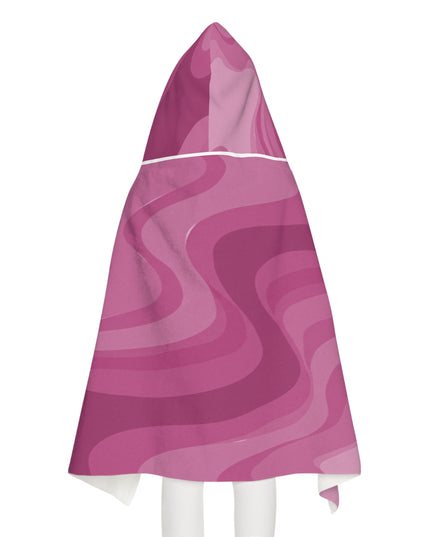 Pinky Mauve Youth Hooded Towel, 24" x 48"