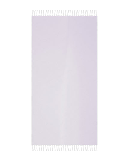 Soft Lavender Fade 38" × 81" Boho Beach Cloth
