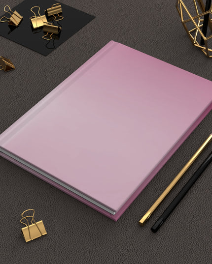 Pink Blush Fade 5.75" x 8" Hardcover Journal Matte with 150 lined pages