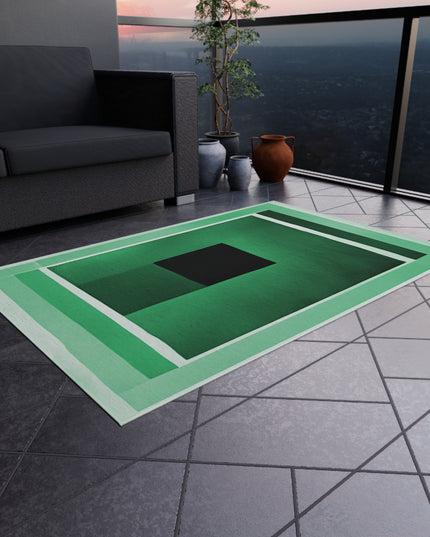 Mint Shadow 48" x 72" Outdoor Rug