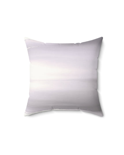 Sephia Sea Dark Fog 14" x 14" Faux Suede Square Pillow