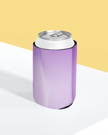 Soft Lavender Fade 12 oz Can Cooler Sleeve