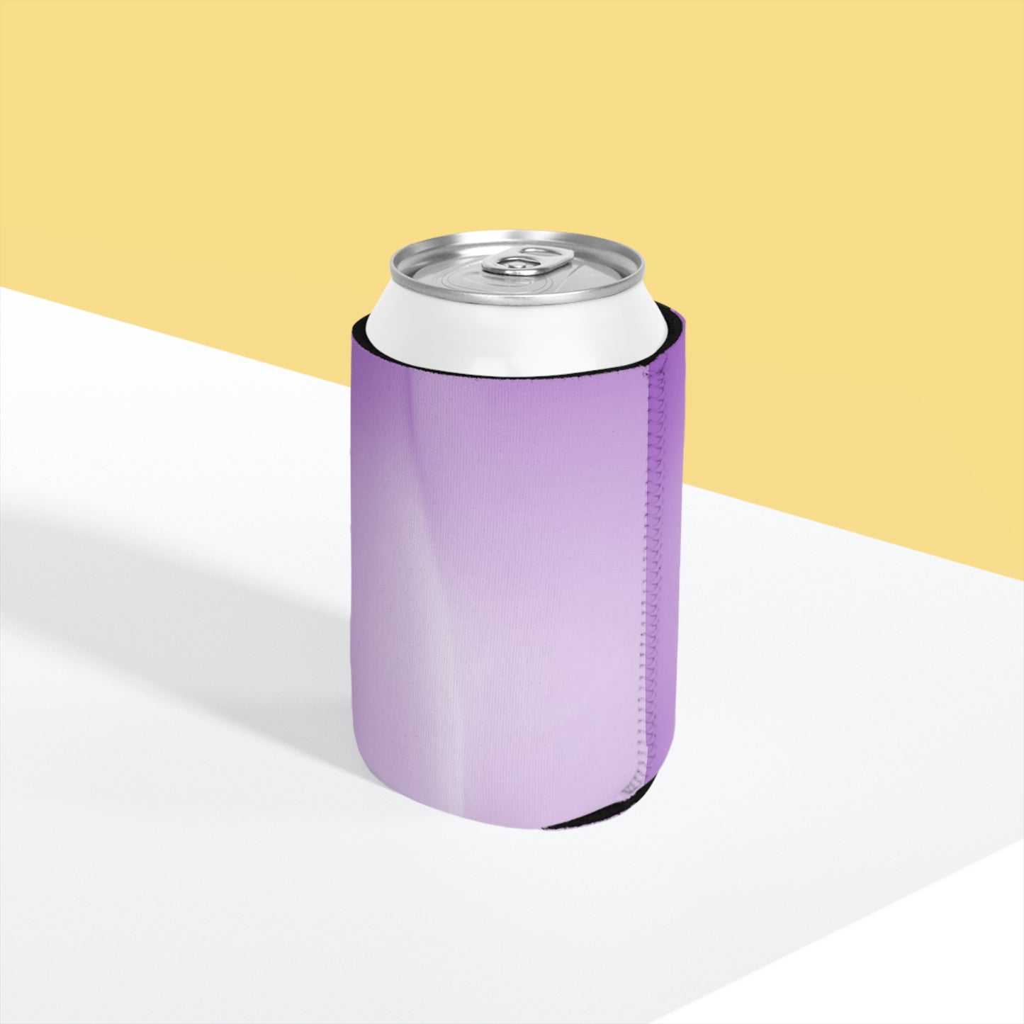 Soft Lavender Fade 12 oz Can Cooler Sleeve