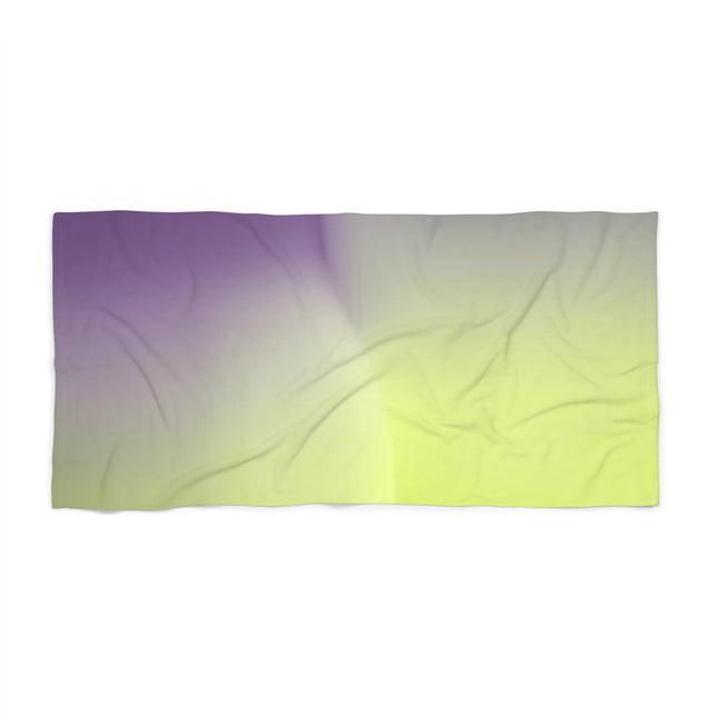 Purple Golden Fade 30" x 60" Beach Towel