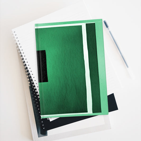Mint Shadow 5" x 7" Journal - 128 Ruled Line pages