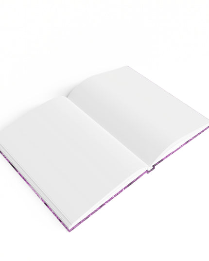 Uzi Spiral Powder Lavender 5" x 7" Journal - 128 Blank pages