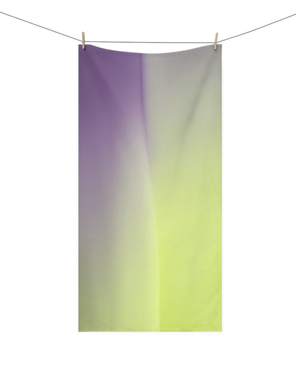 Purple Golden Fade 30" x 60" Mink-Cotton Towel (50% polyester, 50% cotton)