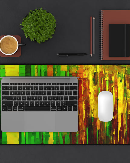Striped Beta 12" x 22" Desk Mat