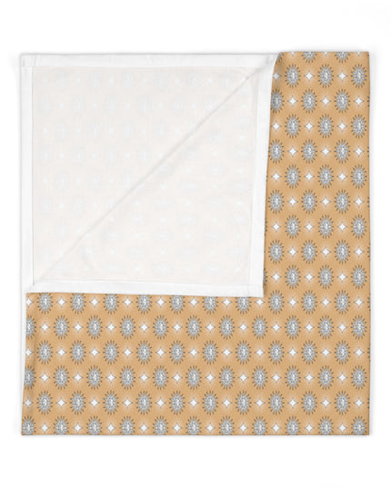 Tan Sunset Star-crossed Bodies Baby Swaddle 30″×40″ Blanket
