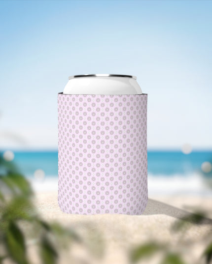 Pink Mornings Star-crossed Bodies 12 oz Can Cooler Sleeve
