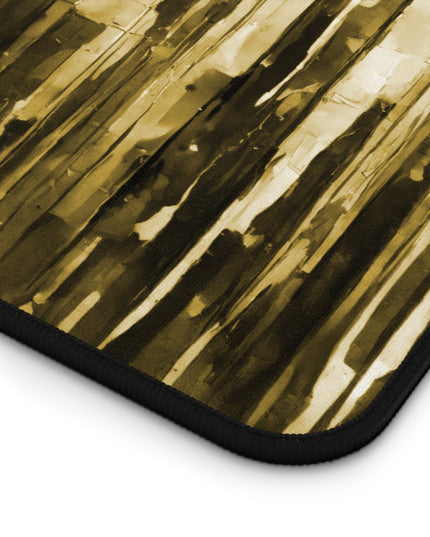 Striped Light Brown 12" x 18" Desk Mat