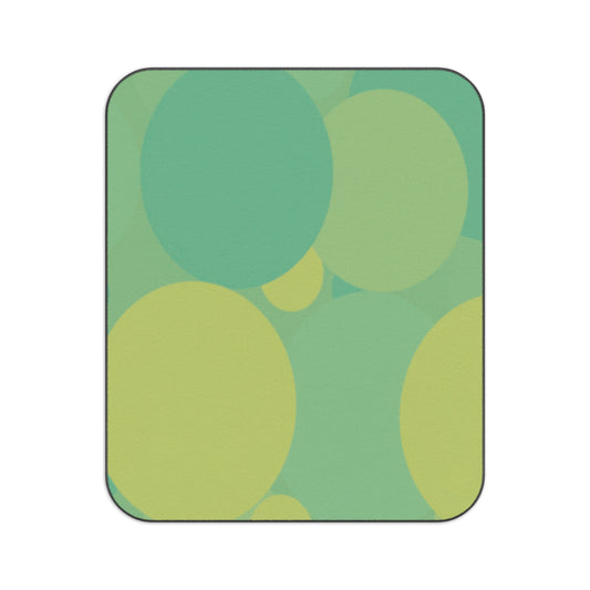Pastel Green Patches 61" × 51" Picnic Blanket