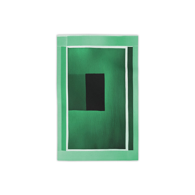 Mint Green Shadow Beach Towel, 18" x 27"