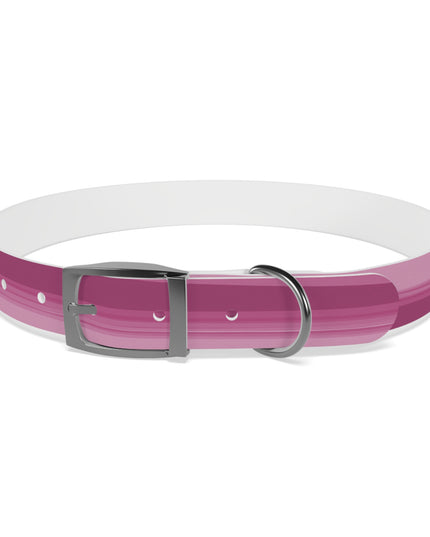 Pinky Mauve Wavey Extra Large Dog Collar